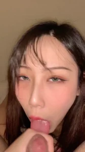 每天一个颜值口交003