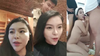 对话清晰！少妇做头发期间勾引理发师没女友想要做爱咋办